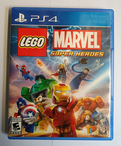Lego Marvel Super Heroes   Ps4 Usado