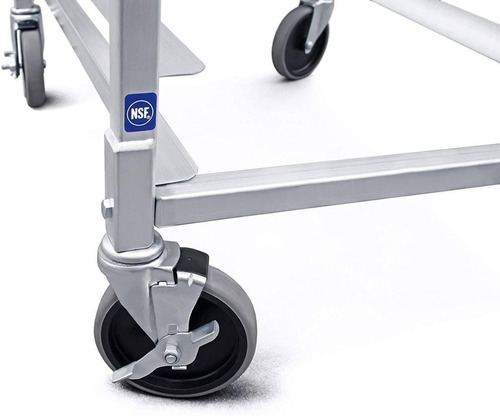 Carro Espiguero Migsa 6063-t5 Aluminio Charolas Rack Cocina