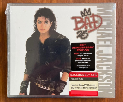 Cd Michael Jackson - Bad 25 - Ed. De 25 Aniversário  Lacrado