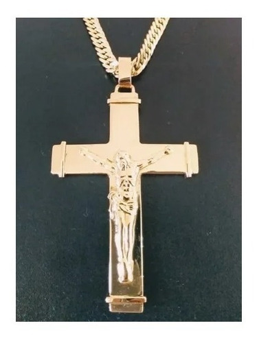 Imagem 4 de 5 de Pingente Cristo Na Cruz 30 Gramas Ouro 18k
