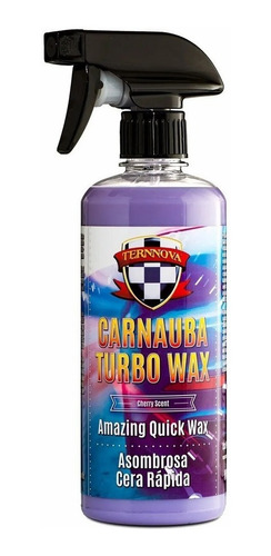 Cera Rapida Automotor Carnaúba Turbo Wax Ternnova 500 Ml