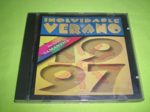 Inolvidable Verano Cd Compilado Bmg 1997 (33) 