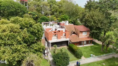 Venta Lote Con Casa En Obra Barrio Cerrado Monte Grande