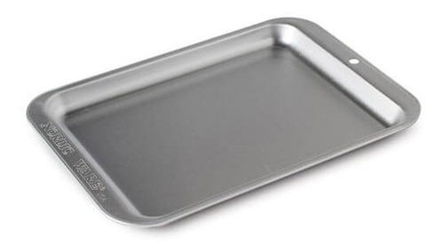 Charola Rectangular Para Hornear Aluminio 21 Cm Nordicware Color Gris
