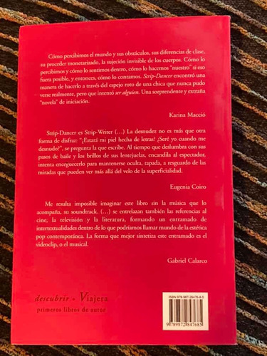 Libro Strip-dancer De Gabriela Tavolara