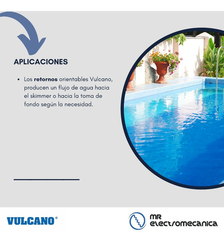 Imagen 3 de 10 de Retorno Vulcano Pileta Hormigón Original!