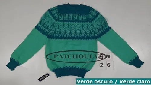 Imagen 6 de 8 de Sweater Pullover Lana Alpaca Llama Andino Talle S/m Unisex