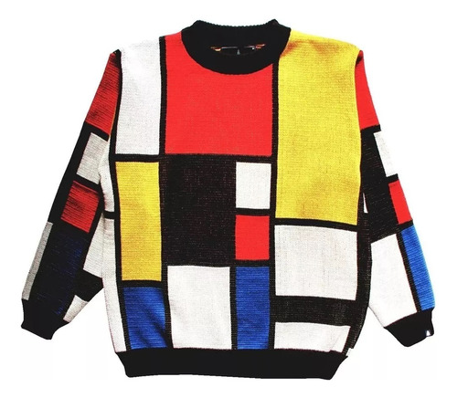 Sweater Mondrian Sin Genero This Is Feliz Navidad