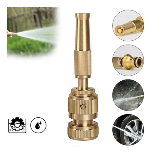 2 Mangueira Conector De Aspersor Kit De Irrigação Pistola