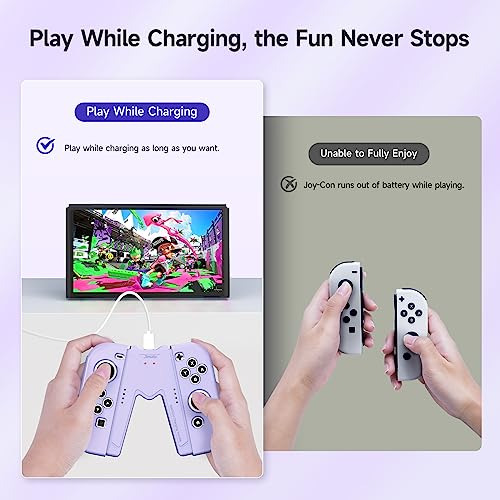 Pack De Cargador Joy-con Compatible Con Nintendo Switch