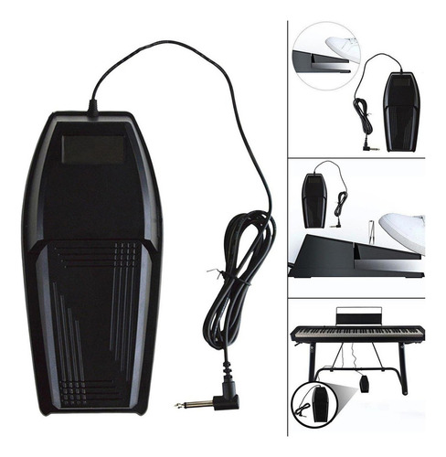 Pie Pedal Sintetizador Midi Pedal Piano Amortiguador