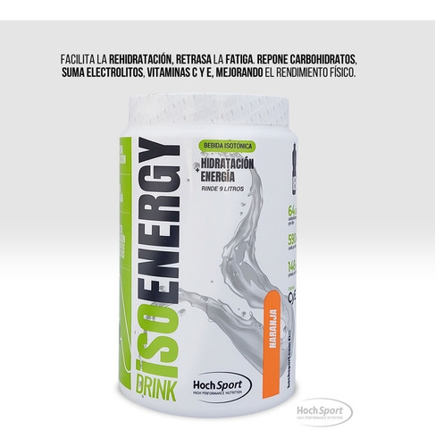 Imagen 4 de 5 de Iso Energy Drink- Hochsport Oficial