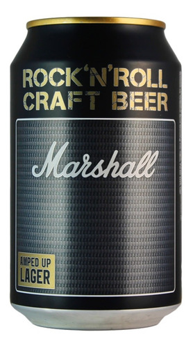 Cerveza Marshall Amped Up Lager 16 Pack 330ml
