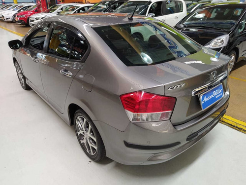 Honda City 1.5 Ex Cinza 2010 (completo + Baixa Km)