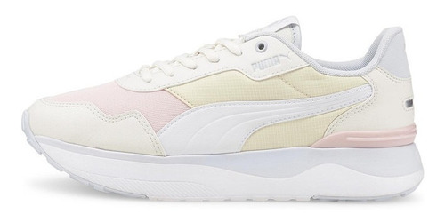 Imagen 2 de 7 de Zapatilla Puma R78 Voyage Blanco Mujer