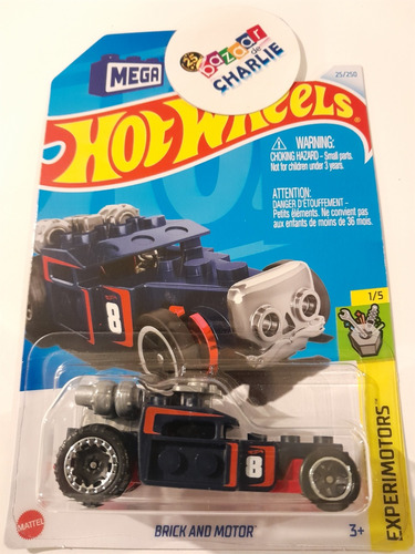 Hot Wheels | 2024 | Mega | Brick And Motor Negro