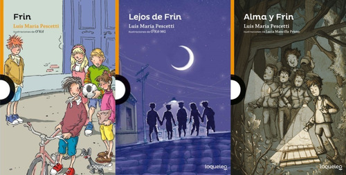 3 Libros Colección Frin + Alma + Lejos - Pescetti Loqueleo 