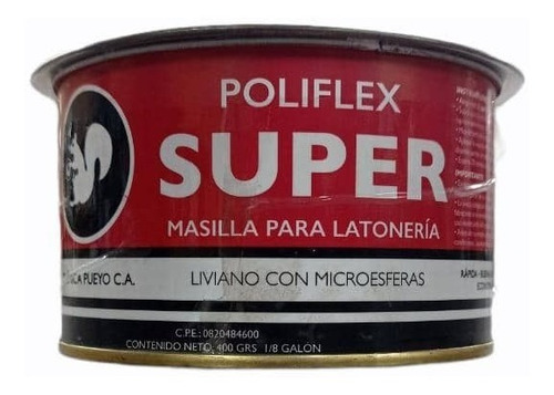 Masilla Super Con Catalizador - Galón 