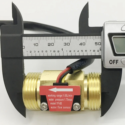 Interruptor De Sensor De Flujo De Agua Yf-b5 Dn20 G3/4 Pulga
