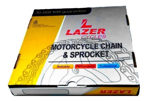 Kit Transmision Zanella Rx 150 Bk Rd - Lazer 15/38 Plan Fas