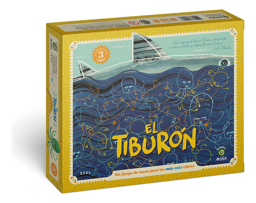 Juego De Mesa El Tiburón De Maldón Para Los Más Chicos