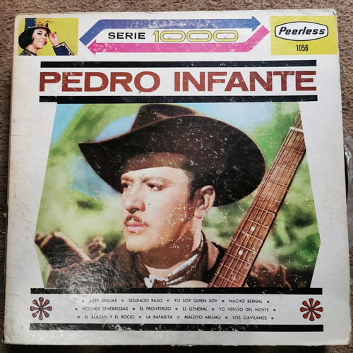 Disco Lp:pedro Infante- Serie 1000