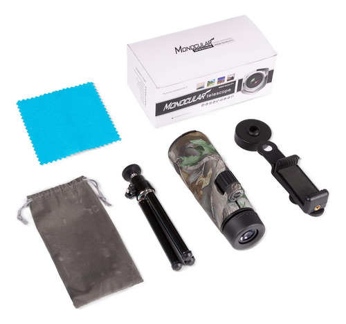 Telescopio Monocular De 10 X 42 Pulgadas, Monocular De Caza