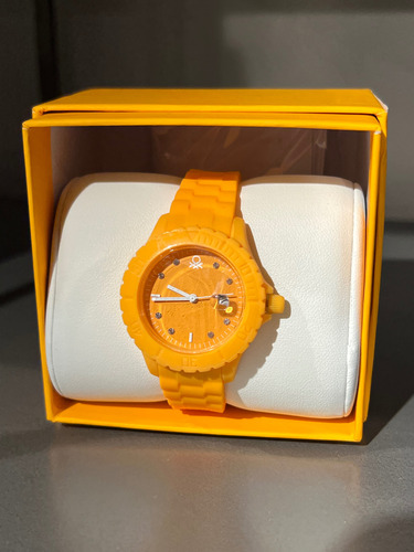 Reloj Para Dama Benetton Naranja Naranja Naranja