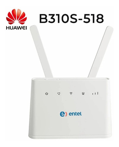 Imagen 3 de 6 de Modem Huawei B310 + Internet Inalambrico Entel Envío Gratis