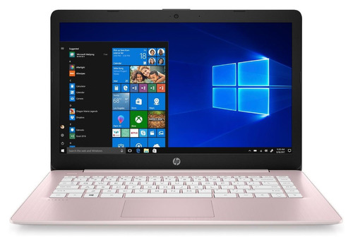 Notebook HP 14-cb172wm rosa 14", Intel Celeron N4000  4GB de RAM 64GB SSD, Intel UHD Graphics 600 1366x768px Windows 10 Home