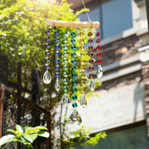 (1 #mold) Decoraciones Coloridas Campanillas De Cristal Con