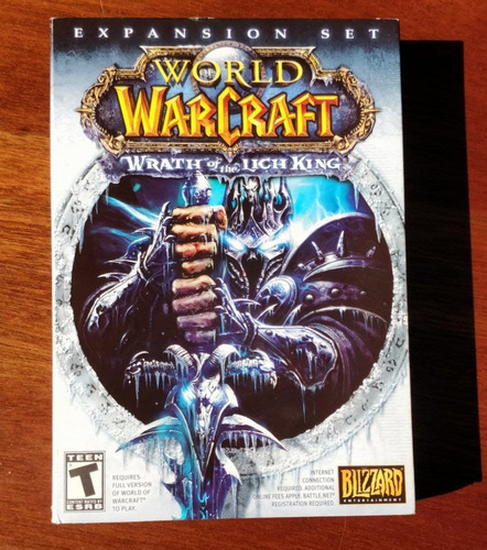 Warcraft Paquete Expansion  Wrath Of Lich King 