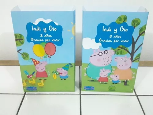 Ecobolsas Bolivia - ¡Con nuestras bolsas ecoamigables puedes decorar un  cumpleaños con Peppa Pig o con el diseño que tú quieras! Déjanos un mensaje  o llámanos a los siguientes números: La Paz