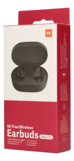 Audífonos in-ear gamer inalámbricos Xiaomi Mi True Wireless Earbuds Basic 2S TWSEJ07LS negro