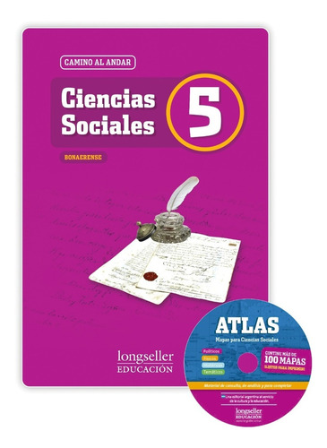 Imagen 1 de 1 de Ciencias Sociales 5 - Bon - Camino Al Andar + Atlas