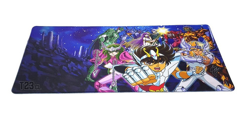 Mouse Pad  Caballeros Del Zodiaco Saint Seiya 70 X 30 Cm