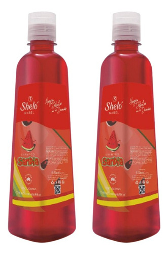 2 Pack Shampoo Sandía Cero Lágrimas Sheló