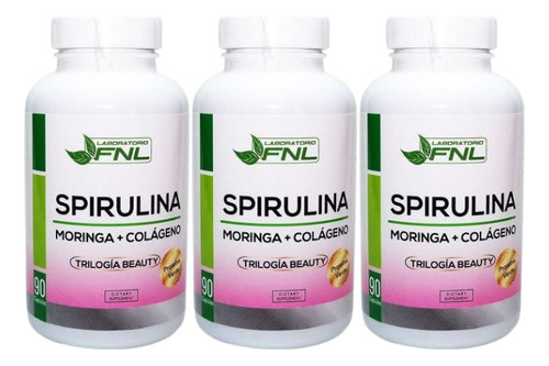 Spirulina + Moringa + Colageno Pack 3 Unidades - Providencia