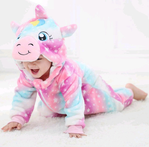 Pijama Disfraz Enterito Plus Bebés Animalitos
