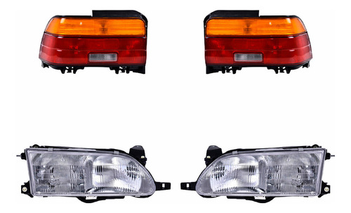 Kit Faros Y Calaveras Depo Corolla Toyota 1993 - 1995