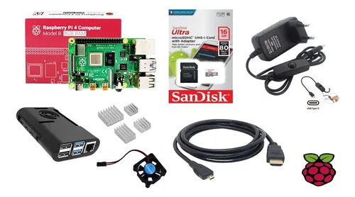 Placa Raspberry Pi 4 Model B 8GB RAM