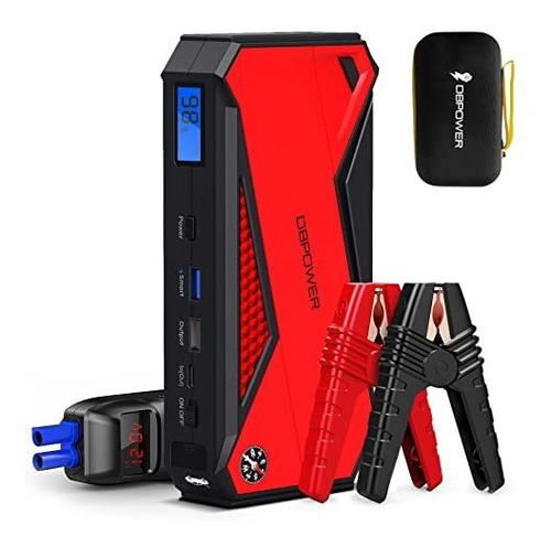 Arrancador De Salto Para Dbpower Car Jump Starter, 1600a Pea