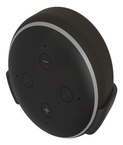 Suporte De Parede Compatível Com Alexa Echo Dot 3 Geração Cor Preto