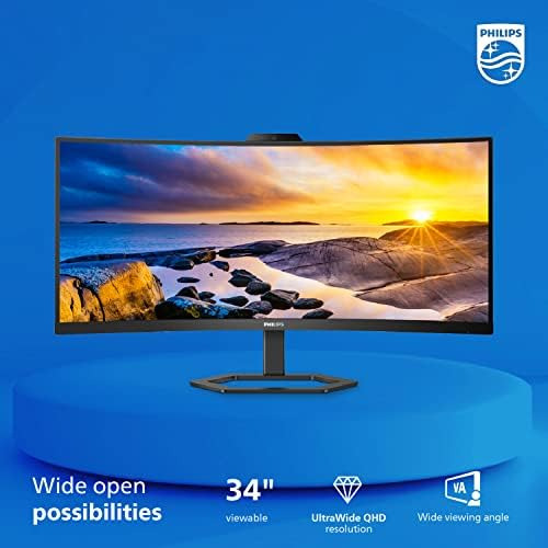 Philips 34e1c5600he Monitor 34 Ultrawide Qhd 21:9 Con Window