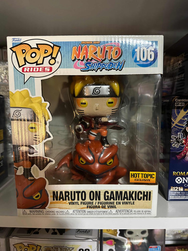 Naruto On Gamakichi Funko 