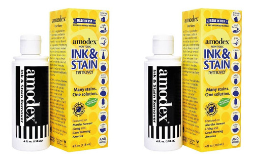 Amodex Tinta Removedor Mancha Limpia Marcador Crayon Muebl 4
