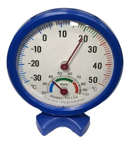 Termómetro Higrómetro Analógico Aguja Temperatura Humedad