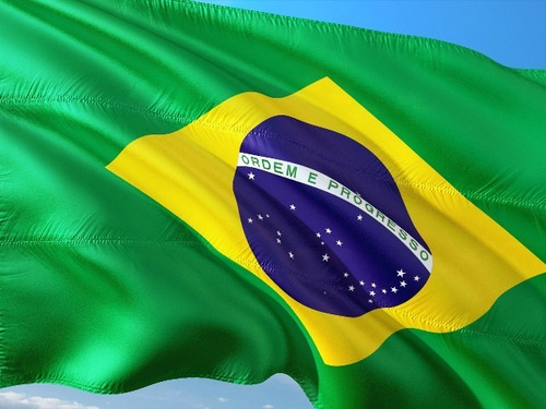 Bandeira Do Brasil Futebol Copa Mundo Frente Verso 2 Metros | Parcelamento  sem juros