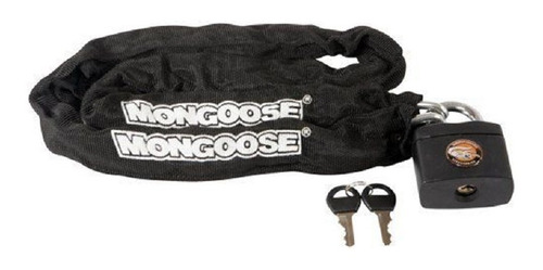 Candado Resistente De Cadena Con Llave Mg5033pk Mongoose