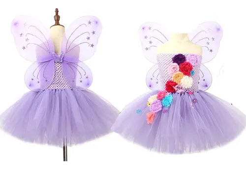Vestido mariposa niña sale